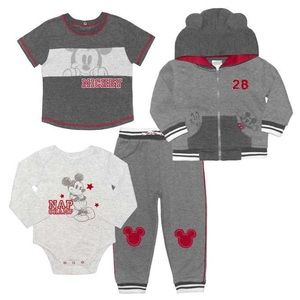 Disney Kids' 4-Piece Set, Mickey, 3m